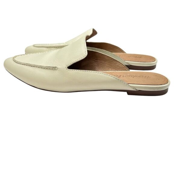 Madewell Frances Skimmer Mule Cream Size 8 - Picture 1 of 11